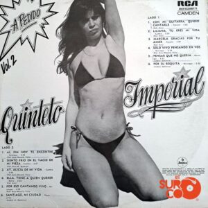 Disco de Vinilo Quinteto Imperial - A Pedido Vol. 2 Vinyl Record