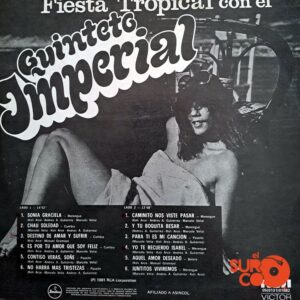 Disco de Vinilo Quinteto Imperial - Fiesta Tropical Vinyl Record