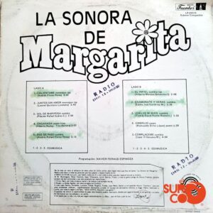 Disco de Vinilo La Sonora De Margarita - Bachata Cumbia Rap Vinyl Record