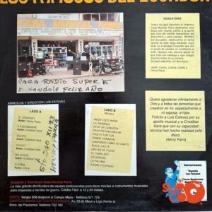 Disco de Vinilo Henry Parra - Vuelven Los Famosos Del Ecuador Vinyl Record