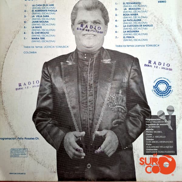 Disco de Vinilo Gabriel Romero - Escalona Vinyl Record