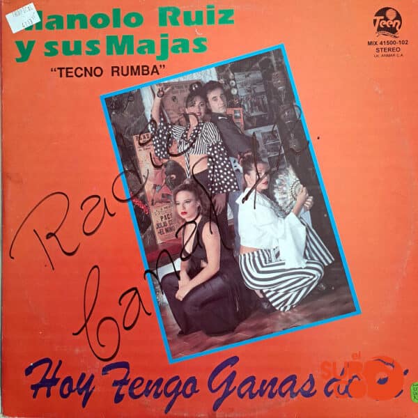 Vinilo Manolo Ruiz y Sus Majas - Tecno Rumba Vinyl