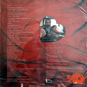 Disco de Vinilo Willie Colón - Corazón Guerrero Vinyl Record