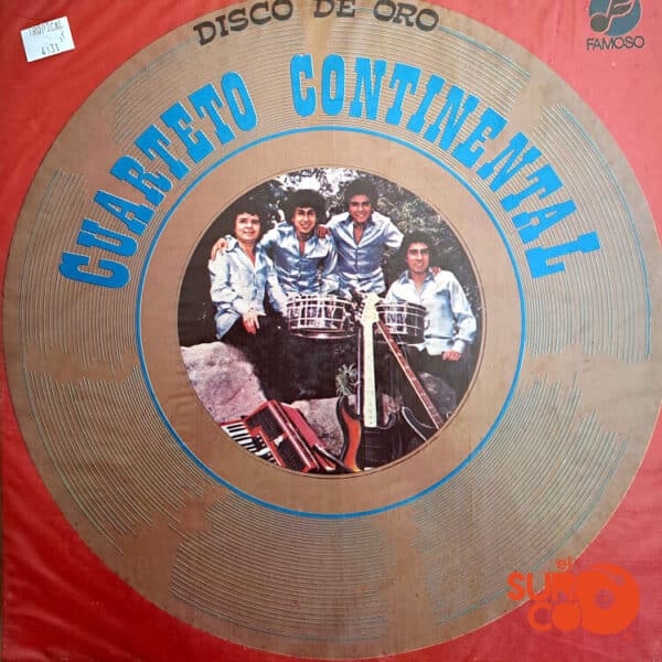 Disco de Vinilo Cuarteto Continental - Disco De Oro Vinyl Record