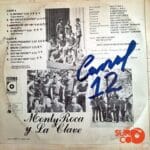 Disco de Vinilo Conjunto La Clave - Monty Roca y La Clave Vinyl Record