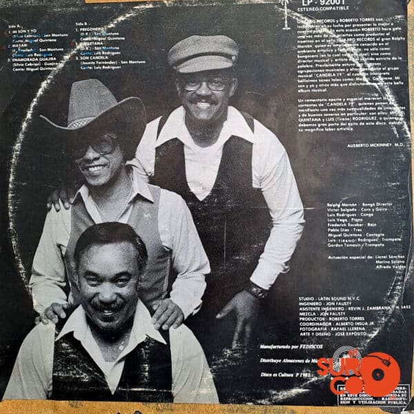 Disco de Vinilo Conjunto Candela - Conjunto Candela 79 Vinyl Record