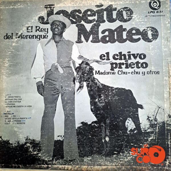 Disco de Vinilo Joseito Mateo y Su Conjunto - El Chivo Prieto Vinyl Record