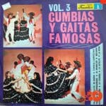Disco de Vinilo Varios - Cumbias y Gaitas Famosas Vol. 3 Vinyl Record