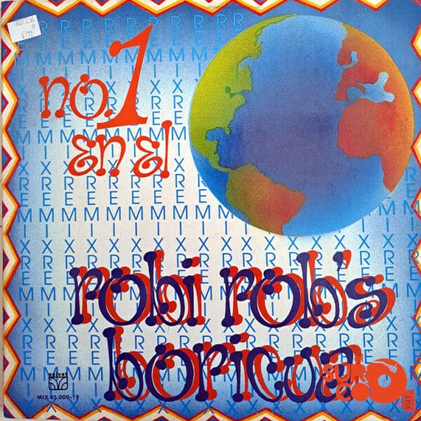 Disco de Vinilo Robi Rob's Boricua - Número 1 En El Mundo Vinyl Record