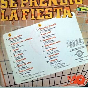 Disco de Vinilo Varios - Se Prendió La Fiesta Vol. 6 Vinyl Record
