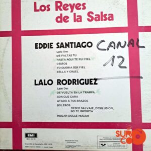 Disco de Vinilo Eddie Santiago - Los Reyes De La Salsa Vinyl Record