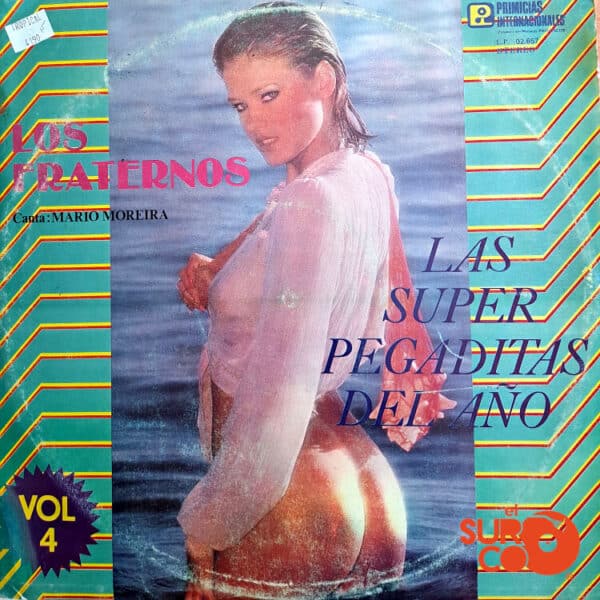 Vinilo Los Fraternos - Las Súper Pegaditos Del Año Vol. 4 Vinyl