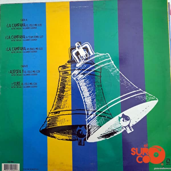 Disco de Vinilo DJ Dero - La Campana Vinyl Record