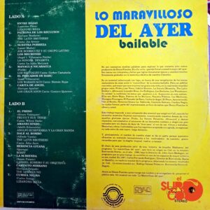 Disco de Vinilo Varios - Lo Maravilloso Del Ayer Bailables Vol. 1 Vinyl Record