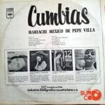 Disco de Vinilo Mariachi México De Pepe Villa - Cumbias Vinyl Record