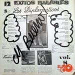 Disco de Vinilo Los Diplomáticos - 12 Éxitos Bailables Vol. 8 Vinyl Record