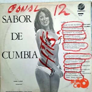 Disco de Vinilo Varios - Sabor De Cumbia Vinyl Record
