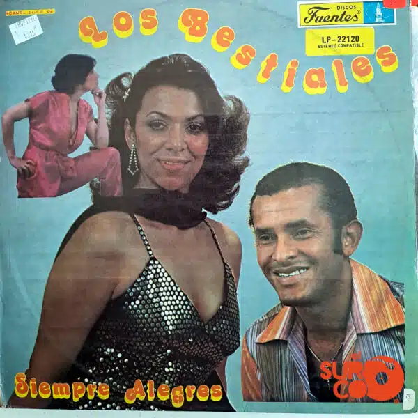 Disco de Vinilo Los Bestiales - Siempre Alegres Vinyl Record