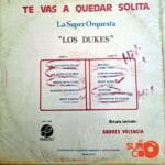 Disco de Vinilo La Súper Orquesta Los Dukes - Te Vas A Quedar Solita Vinyl Record