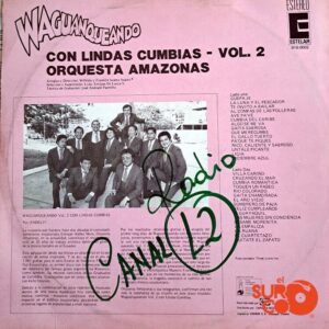 Disco de Vinilo Orquesta Amazonas - Waguanqueando Con Lindas Cumbias Vinyl Record