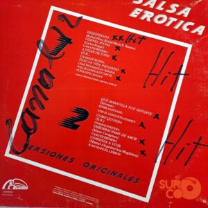 Disco de Vinilo Varios - Salsa Erótica Vinyl Record