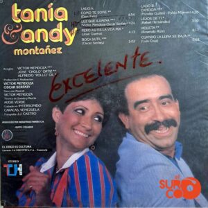 Disco de Vinilo Andy Montañez - Tania y Andy Montañez Vinyl Record