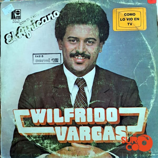 Disco de Vinilo Wilfrido Vargas - El Africano Vinyl Record