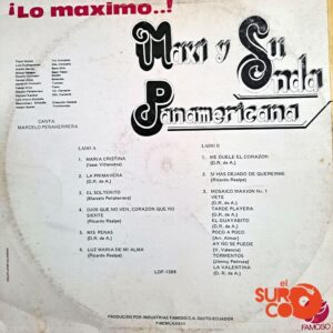 Disco de Vinilo Maxi y Su Onda Panamericana - Lo Máximo Vinyl Record