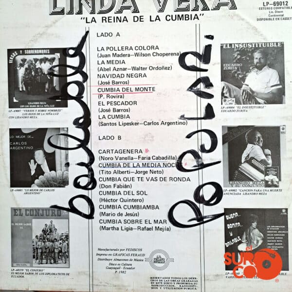 Disco de Vinilo Linda Vera - Linda Vera Vinyl Record