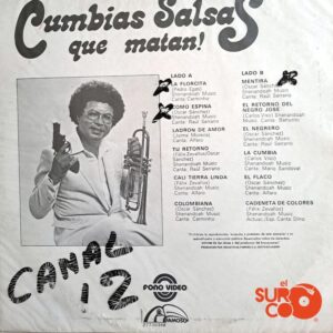 Disco de Vinilo Oscar "Pitín" Sánchez - Cumbias - Salsas Que Matan Vinyl Record