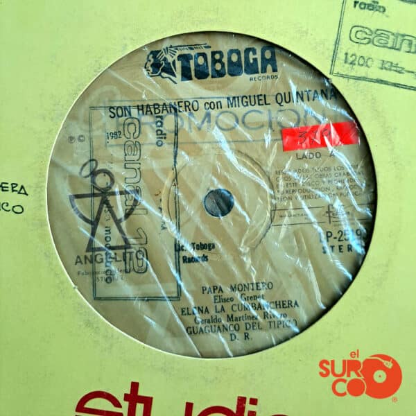 Disco de Vinilo Son Habanero - Con Miguel Quintana Vinyl Record