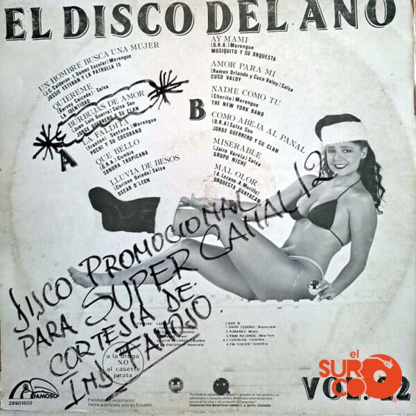 Disco de Vinilo Varios - El Disco Del Año Vol 22 Vinyl Record
