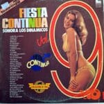 Disco de Vinilo Sonora Los Dinámicos - Fiesta Continua Vol. 9 Vinyl Record