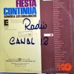 Disco de Vinilo Sonora Los Dinámicos - Fiesta Continua Vol. 9 Vinyl Record