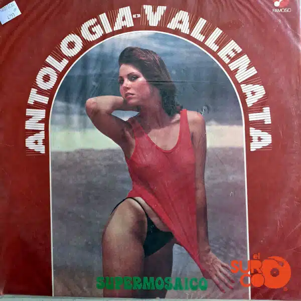 Disco de Vinilo Varios - Antología Vallenata Vinyl Record