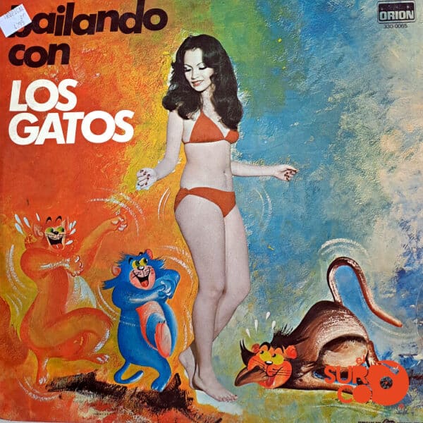 Disco de Vinilo Conjunto Los Gatos - Bailando Con Los Gatos Vinyl Record