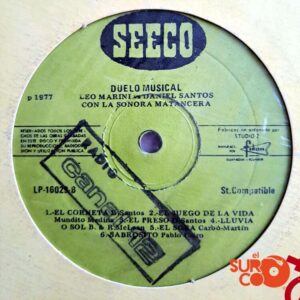 Disco de Vinilo Daniel Santos - Duelo Musical Vinyl Record