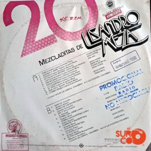 Disco de Vinilo Lisandro Meza - 20 Mezcladitas De Lisandro Meza Vinyl Record