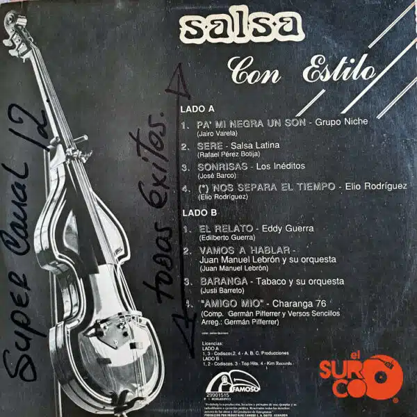 Disco de Vinilo Varios - Salsa Con Estilo Vinyl Record
