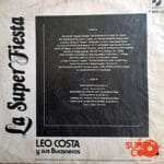 Disco de Vinilo Leo Costa y Sus Bucaneros - La Súper Fiesta Vinyl Record