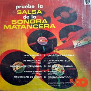 Disco de Vinilo La Sonora Matancera - Nuevos Éxitos Vinyl Record