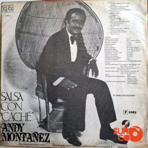 Disco de Vinilo Andy Montañez - Salsa Con Caché Vinyl Record