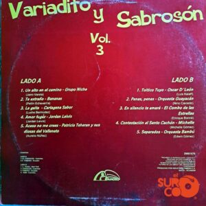 Disco de Vinilo Varios - Variadito y Sabrosón Vol 3 Vinyl Record