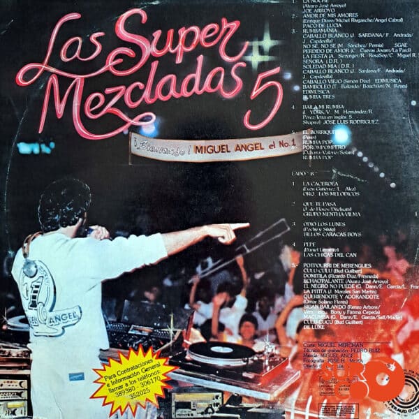 Vinilo Miguel Ángel - Las Súper Mezcladas 5 Vinyl