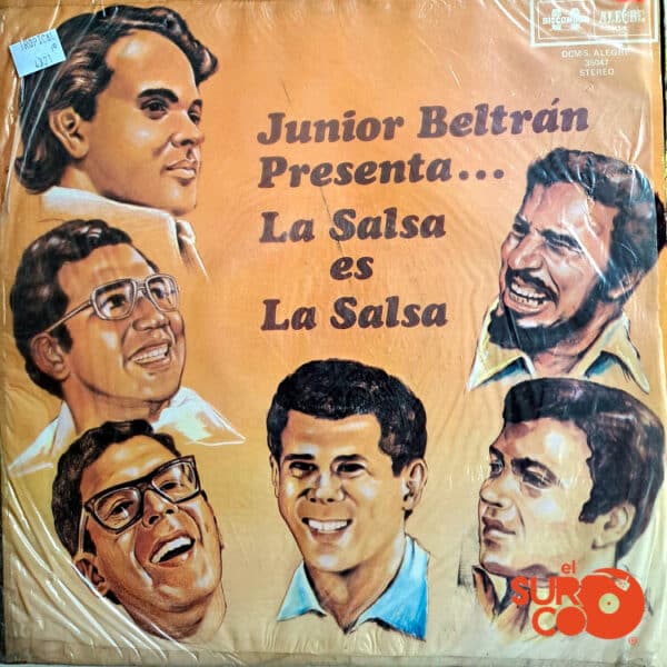Disco de Vinilo Junior Beltrán - La Salsa Es La Salsa Vinyl Record