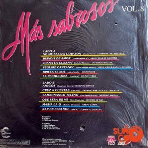 Disco de Vinilo Varios - Más Sabrosos Vol. 8 Vinyl Record