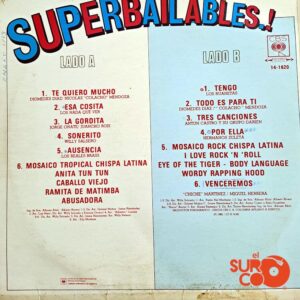Disco de Vinilo Varios - Superbailables Vinyl Record