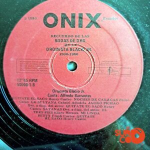 Disco de Vinilo Orquesta Blacio Jr - Recuerdos De Las Bodas De Oro Vinyl Record