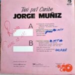 Disco de Vinilo Jorge Muñiz - Taxi Pa'l Caribe Vinyl Record