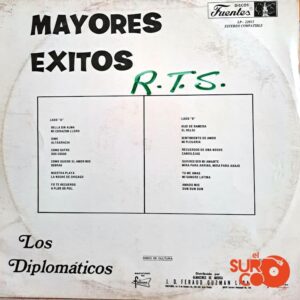 Disco de Vinilo Los Diplomáticos - Mayores Éxitos Vinyl Record
